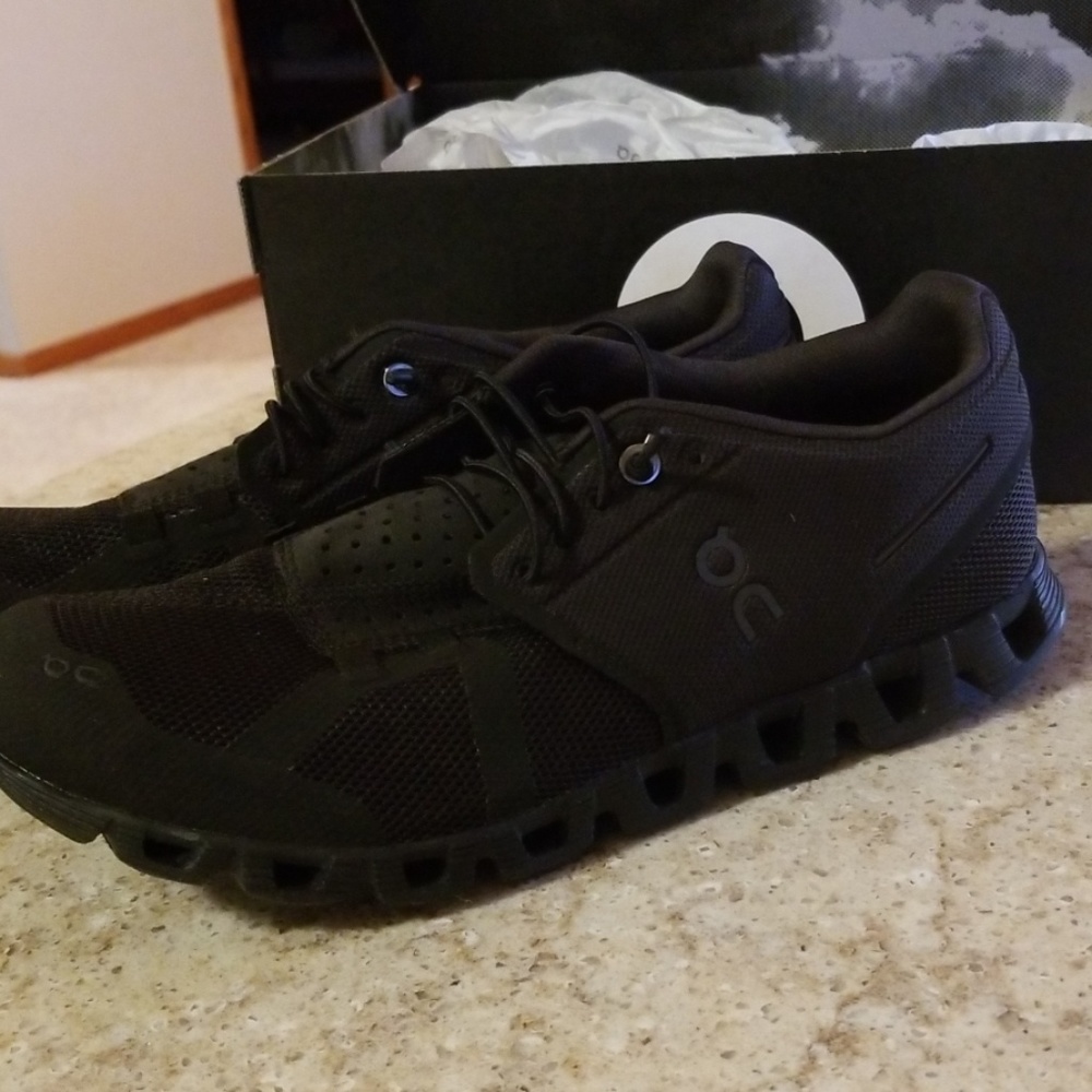 On cloud running shoes